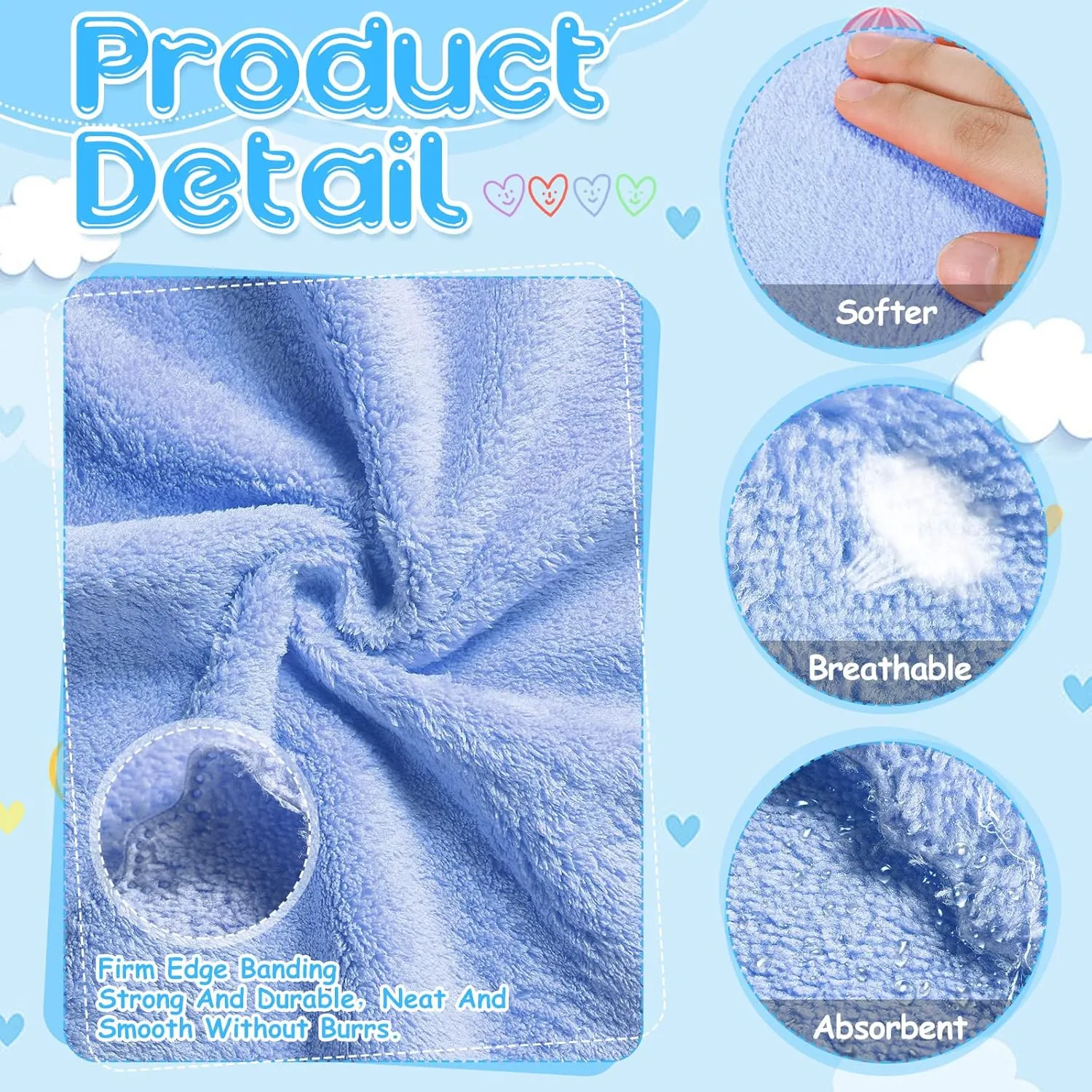 10 Pieces Guinea Pigs Blankets Hamster Fleece Cage Liners Soft Guinea Pig Accessories Small Animal Pet Blanket Sleep Bedding Mats Pet Supplies for Dog Puppy Cat (Mixed Colors,18 x 24 Inch)
