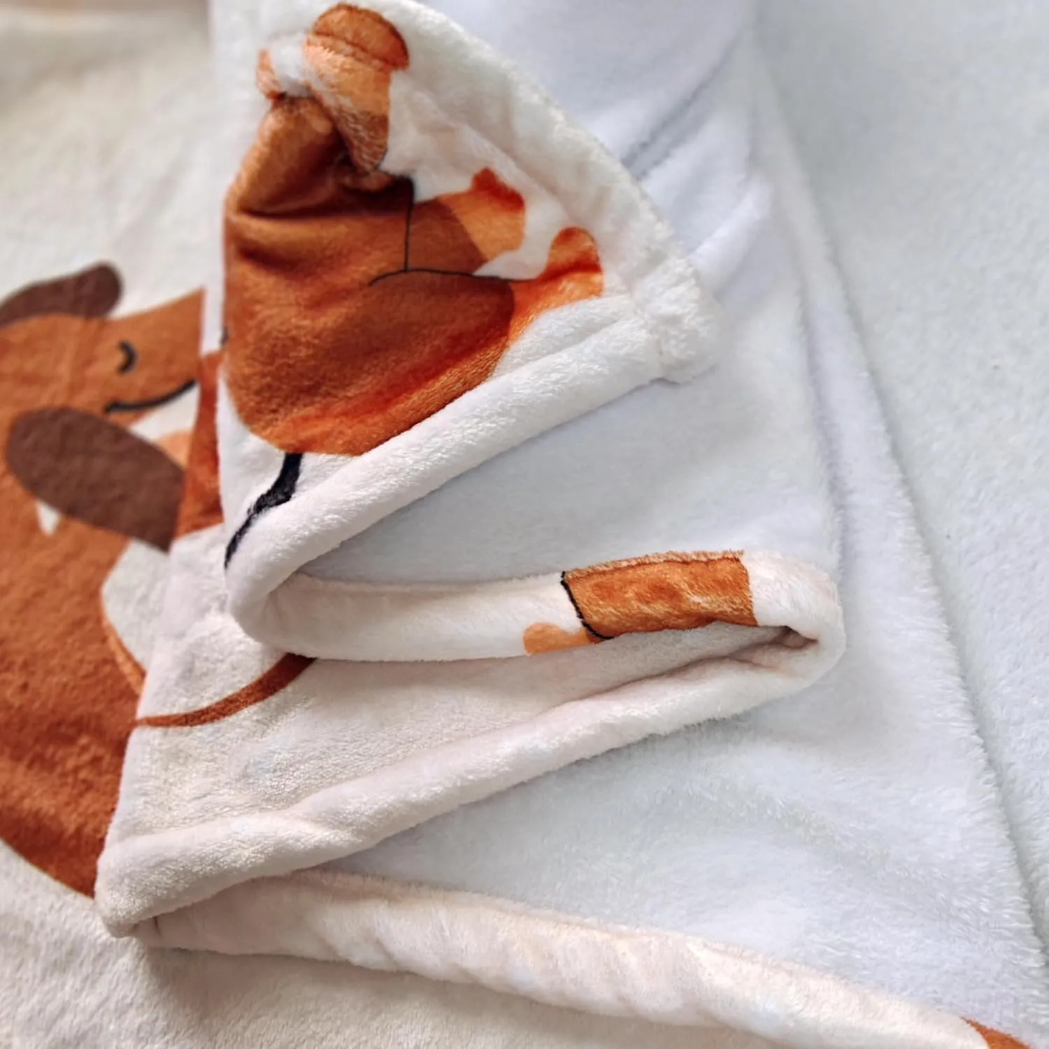 Dachshund Blanket, Wiener Dogs Throw Blanket, I Love Pets Soft Flannel Stuffed Dachshunds Blankets Gifts for Women (Dachshund 6, 47"x 60")