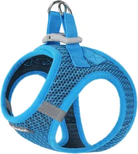 Eagloo Small Dog Harness and Leash Set, Step in Puppy Vest with Breathable Soft Mesh, Easy Walk Reflective Pet Harness for Medium Small Dogs, Blue, L