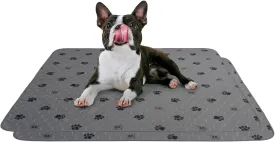 EZwhelp Reusable Quick Dry Pad - Waterproof Pet Pee Pads Washable for Large Dogs - Non-Slip Dog Training Pads, Fast Absorbent - Reusable Potty Pads for Cats and Dogs - 29" x 29" Pack of 2