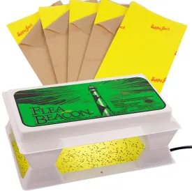 Flea Beacon Flea Trap, Traps Indoor Fleas, Gardstrips 5 Count Refills