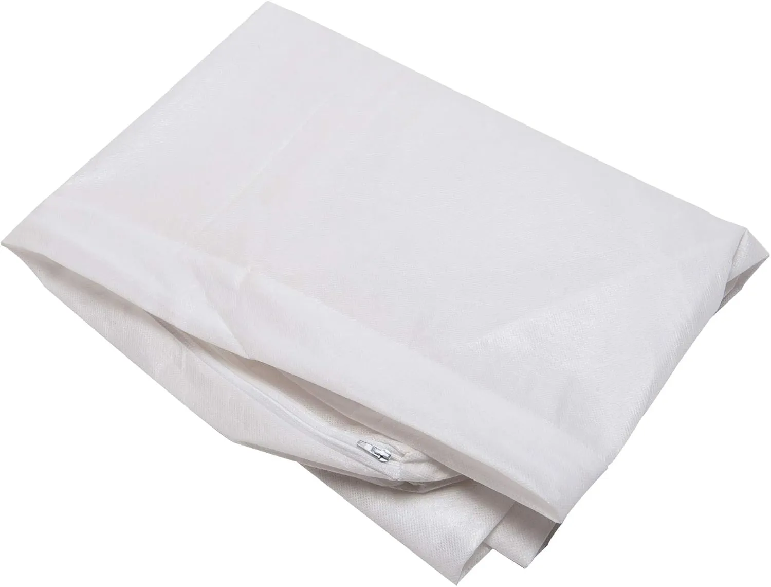 Furhaven Dog Bed Liner Water-Resistant Foam Mattress Protector Cover - White, Jumbo Plus