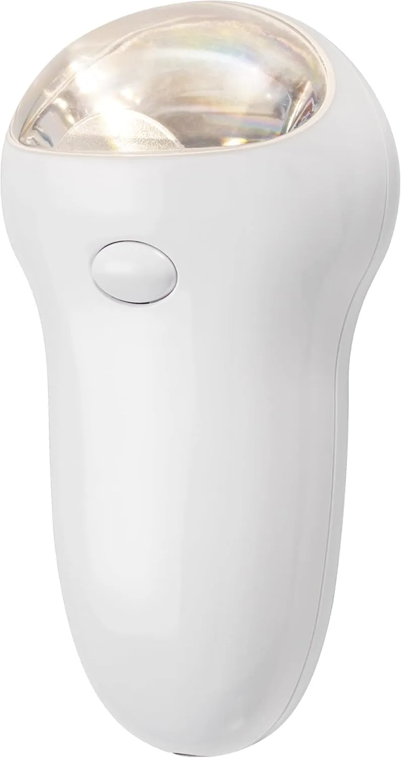 GE 3-in-1 LED Power Failure Night Light, Emergency Flashlight, Plug-In, Rechargeable, Light Sensing, Auto On/Off, Foldable Plug, Soft White, Hurricane, Storm, Tornado, Glossy White Finish, 11281