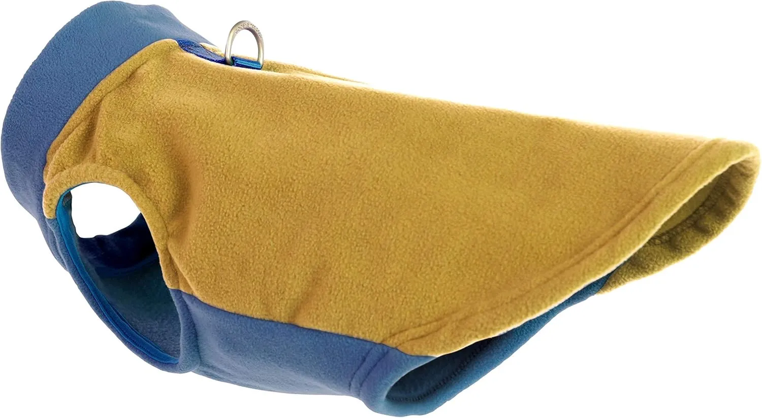 Gooby boys Classic Fleece Vest, Half Stretch Honey Mustard, Medium chest 16 US