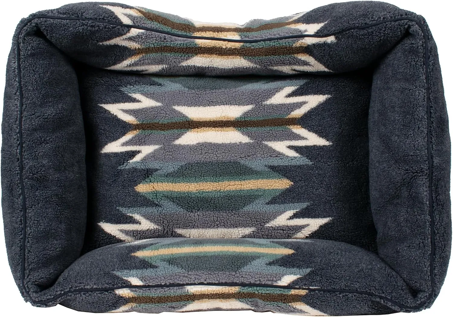PENDLETON Berber Kuddler Dog Bed - Wyeth Trail Oxford, L