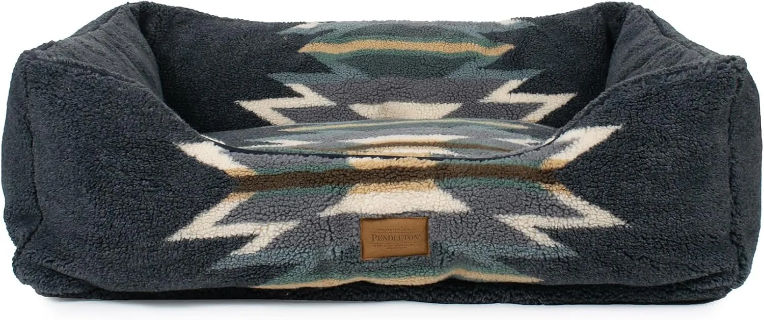 PENDLETON Berber Kuddler Dog Bed - Wyeth Trail Oxford, L