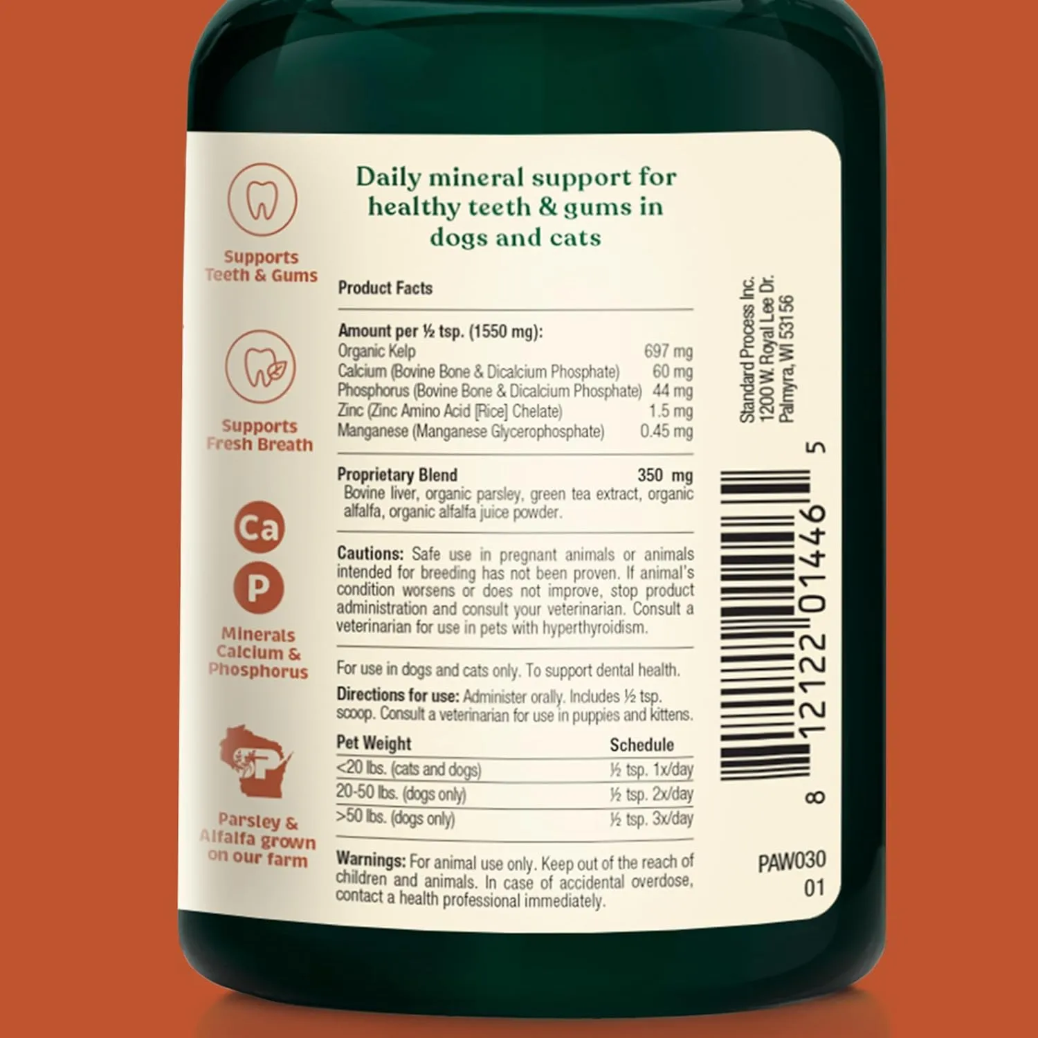 Pet Health Bundle - Dental & Joint Support for Dogs - Teeth Powder & Chewable Wafers for Plaque, Tartar, and Mobility - 165 g Powder & 100 Wafers