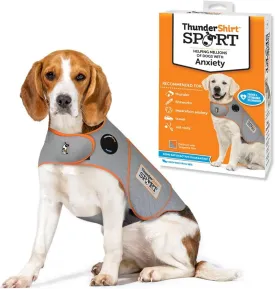 ThunderShirt for Dogs, Medium, Platinum Sport - Dog Anxiety Relief Calming Vest