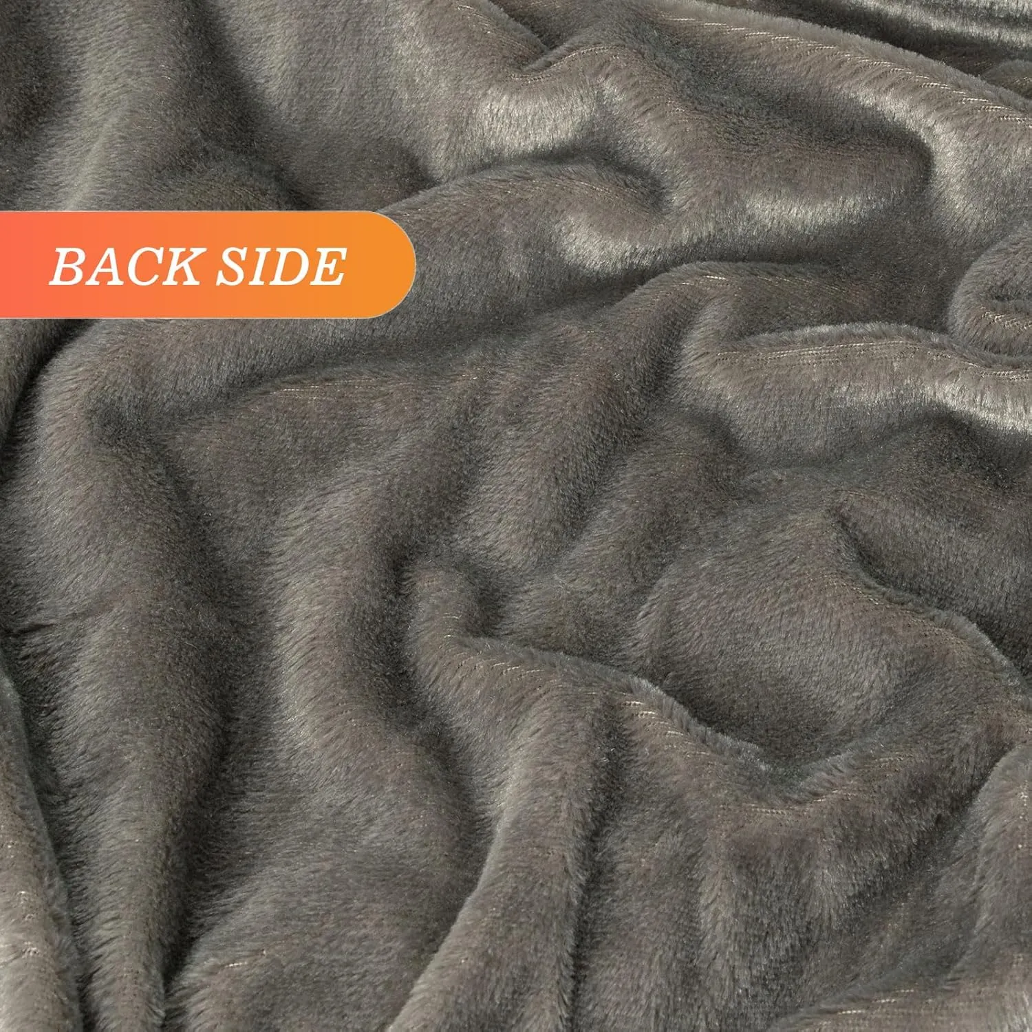 TOONOW Extra Soft Fuzzy Faux Fur Blanket Twin Size 70"x78", Reversible Lightweight Plush Fuzzy Cozy Soft Blankets and Throws for Couch Sofa Bed, Decorative Fluffy Plush Comfy Blanket, Dark Brown